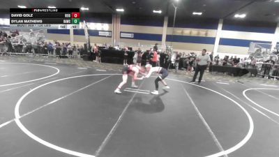 126 lbs Consi Of 32 #2 - David Golz, Reign WC vs Dylan Mathews, Rawc