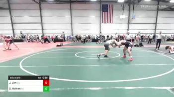 138 lbs Consi Of 16 #1 - Justin Lim, MA vs Dominic Haines, GA