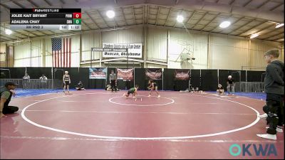 64-70 lbs Rr Rnd 3 - Jolee Kait Bryant, Prime Wrestling vs Adalena Chay, Shelton Wrestling Academy