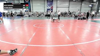 85 lbs Rr Rnd 1 - Nick Hoskins, Gentile Trained vs Ryder Ream, Micky's Maniacs Blue