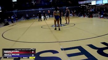 136 lbs Cons. Semi - Mikayla Wallace, Lyon College vs Raegan Mitchell, Trinidad State