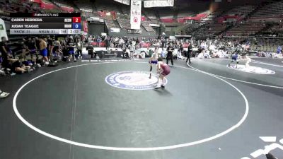 113 lbs Caden Herrera, KCWA - Kern County Wrestling Association vs Judah Teague, NAWA - North Area Wrestling Association