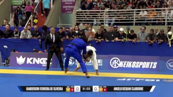 Angelo Dequan Claiborne vs Uanderson Ferreira De Oliveira 2025 Brasileiro Jiu-Jitsu IBJJF