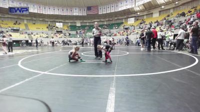 47-51 lbs Rr Rnd 3 - Alayna Boykin, Mountain Home Flyers Youth Wrestling Club vs Shaylee Williams, Gravette Wrestling Club