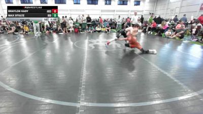 105 lbs Round Robin 1 - Braylon Kady, Ares Black-EL vs Max Stultz, Indiana Outlaws-EL