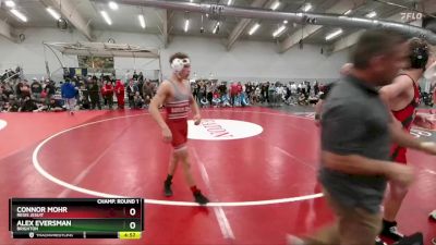 138 lbs Champ. Round 1 - Connor Mohr, Regis Jesuit vs Alex Eversman, Brighton