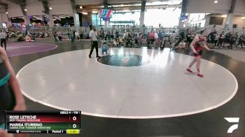 119 lbs Quarterfinal - Marisa Iturrino, Carrollton Thunder Wrestling vs Rose Letsche, Best Trained Wrestling
