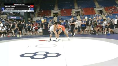 157 lbs Cons. Sub-rd Of 32 - Kadyn Tyler, Maryland vs Logan Nitti, Idaho