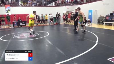 79 kg Round Of 32 - Waylon Cressell, Warren Wrestling Academy vs Zeb Gnida, Dubuque Wrestling Club