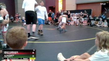 52 lbs Round 3 (4 Team) - AJ Puckett, Alpha Elite vs Kruz Carrasco, The Missouri Maulers