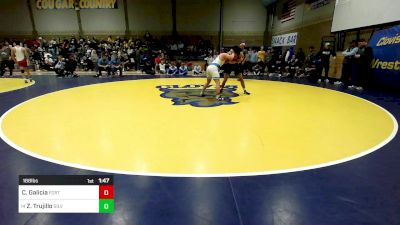 168 lbs Round Of 32 - Christopher Galicia, Fort Lupton (CO) vs Zyon Trujillo, Silverado (NV)