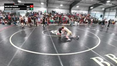 154-156 lbs Round 1 - Micah Reynolds, Natrona County vs Gregory Albright, Greeley West