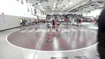 92 lbs Round Of 16 - Christian Maloney, Yale Street vs Brandon Flamini, High Pace Wrestling Club