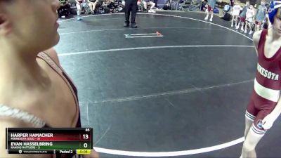 90 lbs Round 3 (6 Team) - Micah Donahue, Minnesota Gold vs Layton Alvarez, Kansas Rattlers