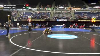 141 lbs Prelim - Antonio Shelley, Baldwin Wallace vs Skyler Hickman, Wash. & Lee