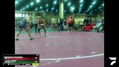 190 lbs Round 2 (6 Team) - Brandon Mohring, PWC vs James Opitz, Buccinoles