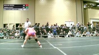 123 lbs Quarterfinal - Delilah Housh, Jags vs Annika Scott, Mad Dawg