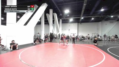 130 lbs Semifinal - Linsey Ortega, Toppenish BadBoy vs Kenslie Watts, Reign WC