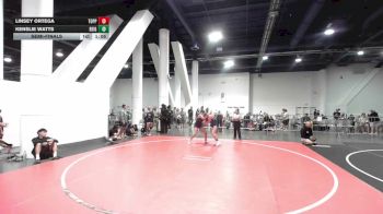 130 lbs Semifinal - Linsey Ortega, Toppenish BadBoy vs Kenslie Watts, Reign WC