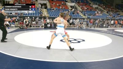 126 lbs Cons. Rd Of 128 - Connor Bagdonas, Ohio vs Tavin Vendetti, Wyoming