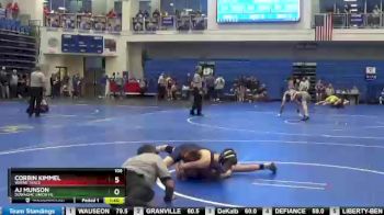 106 lbs Quarterfinal - Corbin Kimmel, WAYNE TRACE vs AJ Munson, Dowagiac Union HS