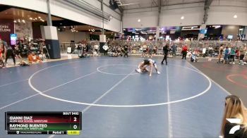 106 lbs Quarterfinal - Raymond Buenteo, Takedown-City Wrestling vs Gianni Diaz, Allen High School Wrestling