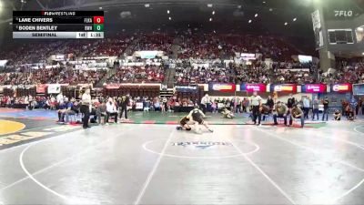 AA - 165 lbs Semifinal - Lane Chivers, Flathead (Kalispell) vs Boden Bentley, Billings West