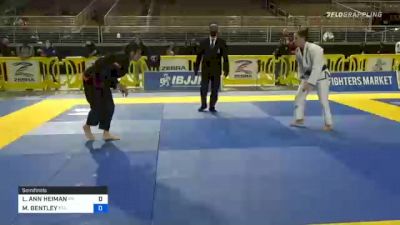 LAURA ANN HEIMAN vs MELISSA BENTLEY 2020 World Master IBJJF Jiu-Jitsu Championship