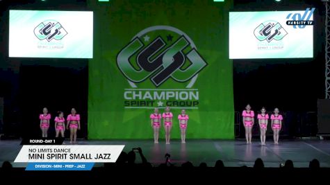 No Limits Dance - Mini Spirit Small Jazz [2025 Mini - Prep - Jazz Day 1] 2025 CSG Dance Grand Nationals