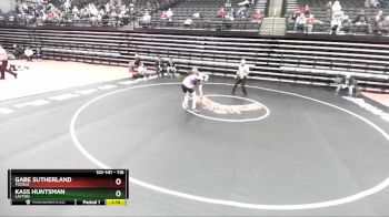 116 lbs Cons. Round 5 - Kass Huntsman, Layton vs Gabe Sutherland, Tooele