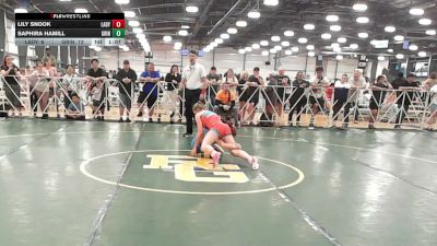 120 lbs Rr Rnd 3 - Lily Snook, Lady Bandits - HSG vs Saphira Hamill, Grindstone Wrestling Club - HSG