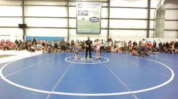 38 lbs Rr Rnd 1 - Tory Rice, Okie Girls - W vs Aubrey Montes, PA West Yellow - W