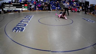 155 lbs Semifinal - Trinity Webster, Hickory Hs vs Cydney Rea, Northwestern Hs