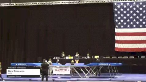 Nora Simmonds - Individual Trampoline, GSTA - 2021 USA Gymnastics Championships