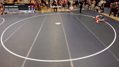 106 lbs Cons. Round 2 - Odin Duncombe, MN vs Max Schroeder, WI