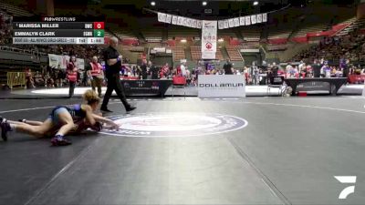 Champ. Round 2 - Marissa Miller, Delta Wrestling Club vs Emmalyn Clark, Elk Grove Wrestling Academy
