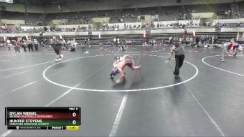 130 lbs Cons. Semi - Dylan Weigel, Belmont-Platteville Youth Wres vs Hunter Stevens, Sarbacker Wrestling Academy