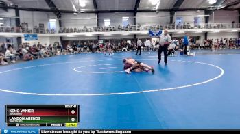125 lbs Cons. Round 3 - Landon Arends, Wartburg vs Keno Vanier, Augsburg