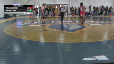 285 lbs 7th Place Match - Kenny Jackson, Oneonta State vs Maximo Ruiz, Stevens
