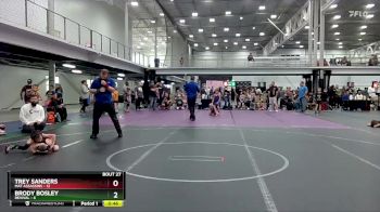 40 lbs Round 7 (8 Team) - Trey Sanders, Mat Assassins vs Brody Bosley, Revival