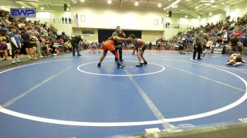 Semifinal - Kelly Wayne Tabor Jr, Berryhill Wrestling Club vs Zaiden Jones, Roland Youth League Wrestling