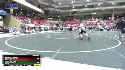 88 lbs Semifinal - Bowen Kerr, Scott City vs Cael Clark, Slyfox