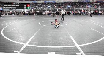 53 lbs 3rd Place - Kenton Schwettman, Badlands Elite vs Tucker Percival, Unaffiliated