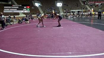 184 lbs Round 3 (10 Team) - Donovan Cavender, Montreat College vs Gilbert Marquez, Life University NCWA