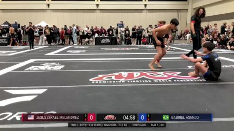Jesus Israel Melendrez vs Gabriel Asenjo 2025 ADCC Orlando Open/Youth Trials