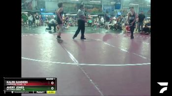 170 lbs Round 1 (6 Team) - Kaleb Sanders, Lakeshore Titans vs Avery Jones, MF Purge Green