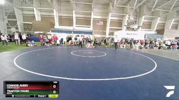 106 lbs Cons. Round 5 - Connor Avery, Cedar Valley vs Traeton Manis, Delta