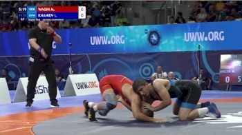 74 kg 1/4 Final - Manuel Wagin, Germany vs Ismail Khaniev, Uww