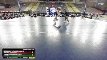 190 lbs Cons. Round 4 - Trenton Blomquist, Arizona vs DeMaris Henderson Jr, Immortal Athletics WC