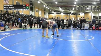 190 lbs 5th Place - Josiah Lopez, Central vs Trace Dumont, Scituate